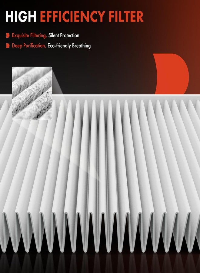 أ-بريميوم فلتر هواء المقصورة A-Premium متوافق مع سيارات دودج أتيتيود 2015-2018 وميتسوبيشي ميراج 2014-2022، وميراج G4 2017-2022، محرك L3 سعة 1.2 لتر، بديل لرقم 7850A002 - Image 4